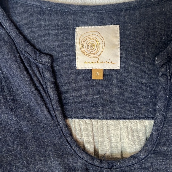 Archerie NYC sash smock dress size 8 - Picture 2 of 8